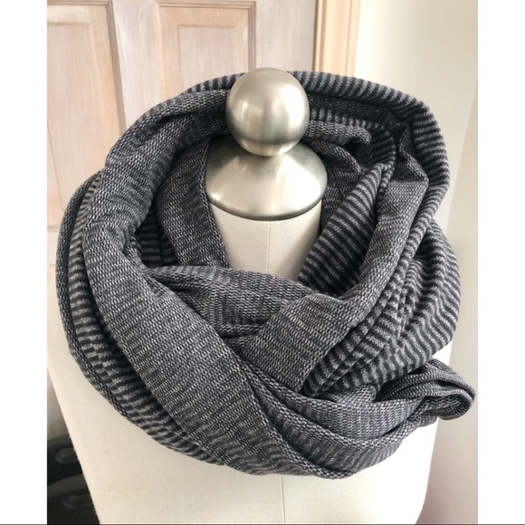 lululemon athletica Accessories - lululemon vinyasa scarf grey and black stripe